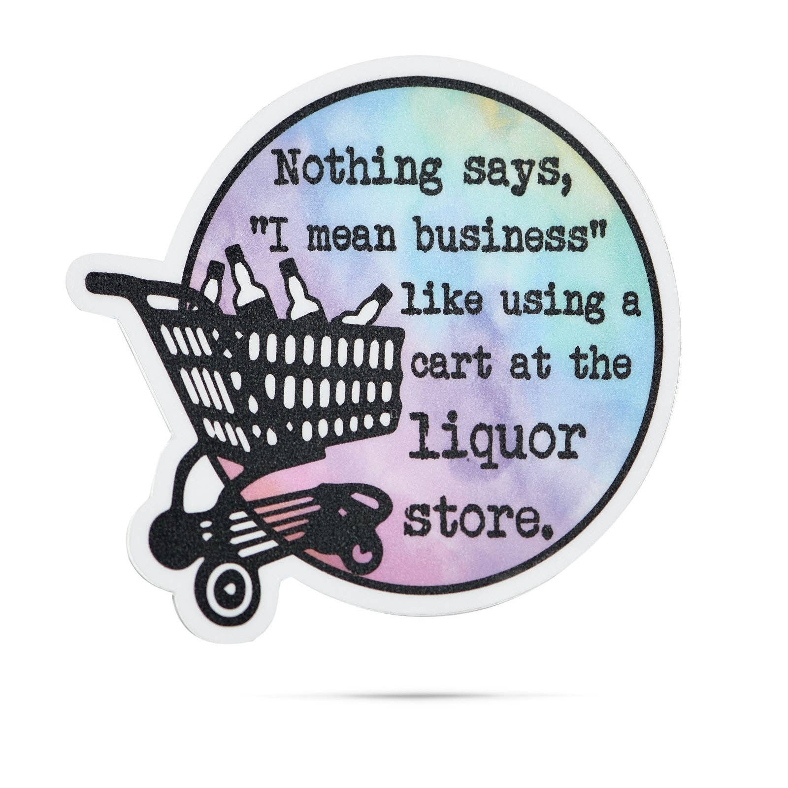Shopping cart Sticker